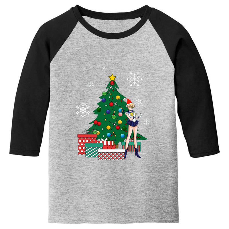 Uranus Around The Christmas Tree Sailor Moon Youth 3/4 Sleeve by acesenpaii | Artistshot