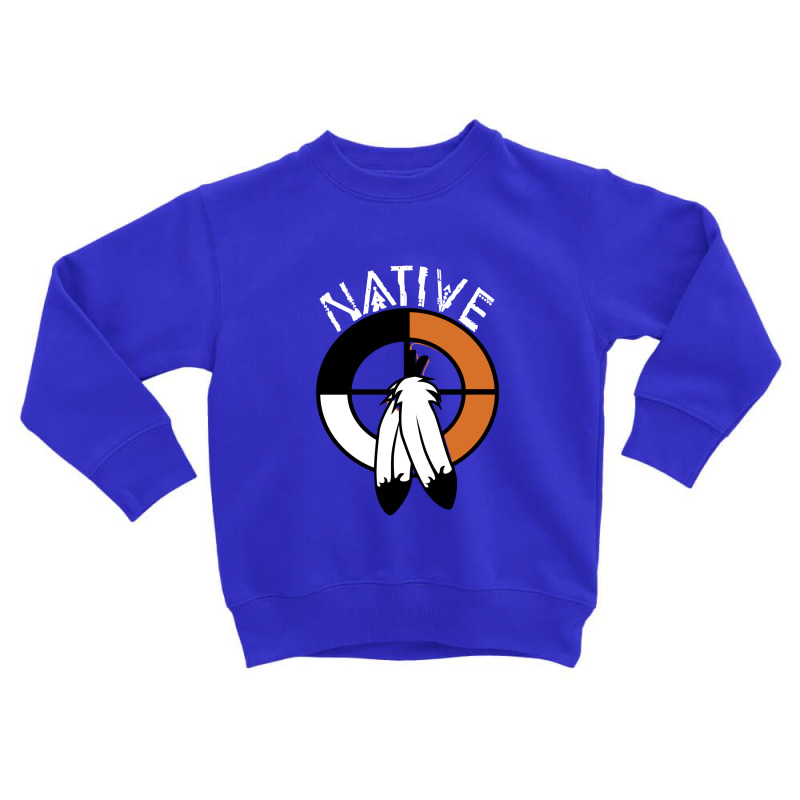 Native American   Medicine Wheel Native American Toddler Sweatshirt by artsbymnd | Artistshot