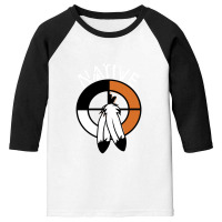 Native American   Medicine Wheel Native American Youth 3/4 Sleeve | Artistshot