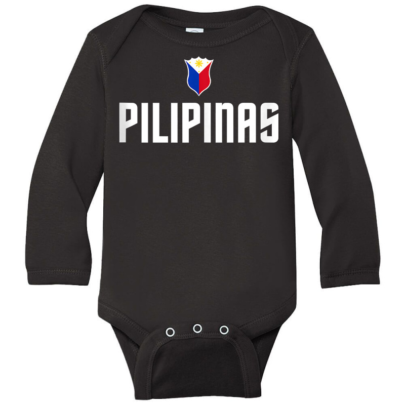 Pilipinas Basketball Wear, Gilas Philippines Casual Wear Tank Top Long Sleeve Baby Bodysuit by weidenkifinckvd | Artistshot