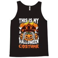 This Is My Halloween Costume Pumpkin Scary Halloween Night Art Charact Tank Top | Artistshot