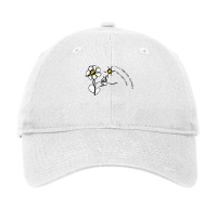 Classic Retro  Songwriter Men Women Flower Adjustable Cap | Artistshot