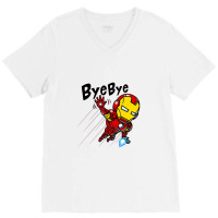 Bye Bye V-neck Tee | Artistshot