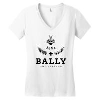 Bally Switzerland Women's V-neck T-shirt | Artistshot