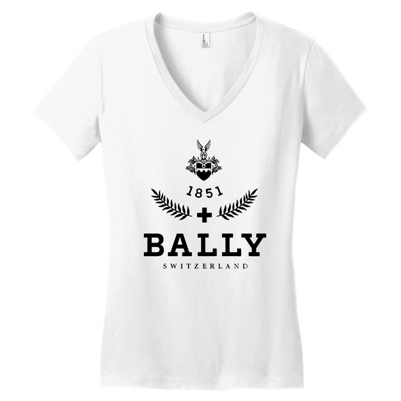 Bally Switzerland Women's V-neck T-shirt | Artistshot