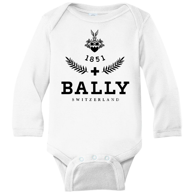 Bally Switzerland Long Sleeve Baby Bodysuit | Artistshot