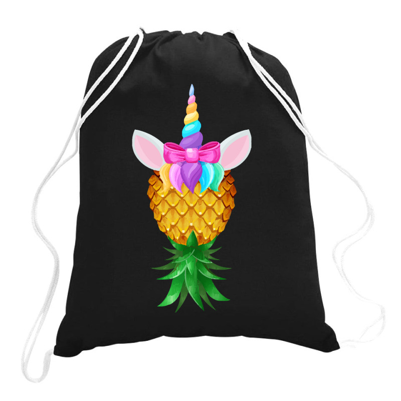 Swinger Upside Down Pineapple Gifts T  Shirt Swinger Upside Down Pinea Drawstring Bags | Artistshot