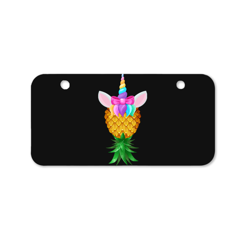 Swinger Upside Down Pineapple Gifts T  Shirt Swinger Upside Down Pinea Bicycle License Plate | Artistshot