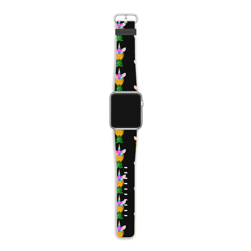 Swinger Upside Down Pineapple Gifts T  Shirt Swinger Upside Down Pinea Apple Watch Band | Artistshot