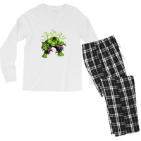 Green Monster Men's Long Sleeve Pajama Set | Artistshot