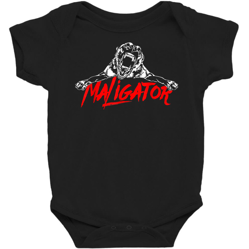 Maligator Belgian Malinois Hund Fun Tee Shirt T Shirt Gift Baby Bodysuit by swaratpoavonabil | Artistshot