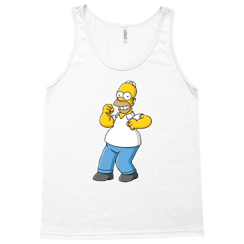 Homer Simpson Tank Top by tannocascioni | Artistshot