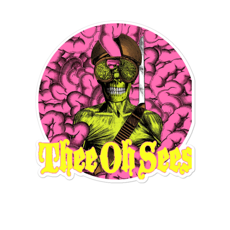 Thee Oh Sees Sticker | Artistshot