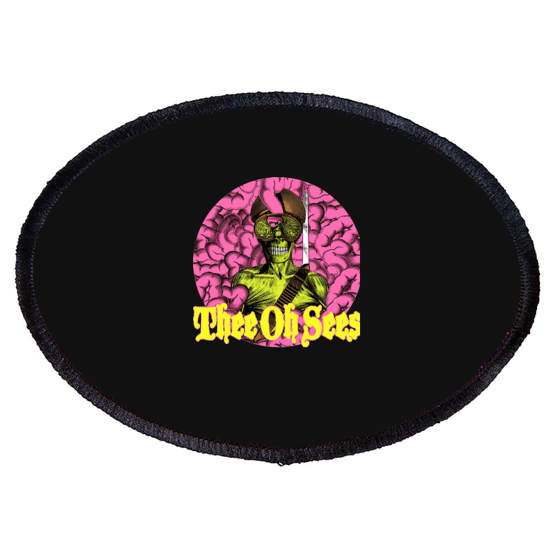 Thee Oh Sees Oval Patch | Artistshot