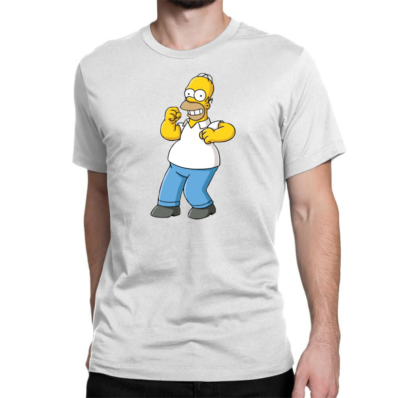 Homer Simpson Classic T-shirt by tannocascioni | Artistshot