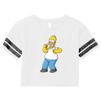 Homer Simpson Scorecard Crop Tee | Artistshot