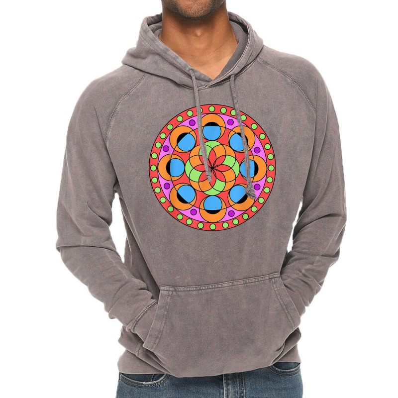 Kaleidoscope Mandala T Shirt Vintage Hoodie by uekirstockpg | Artistshot