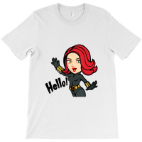 Red Lips Chibi Heros T-shirt | Artistshot