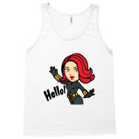 Red Lips Chibi Heros Tank Top | Artistshot