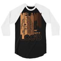 Melanin Drippin We Got It Loc'd Black Afro Natural Hair Pullover Hoodi 3/4 Sleeve Shirt | Artistshot