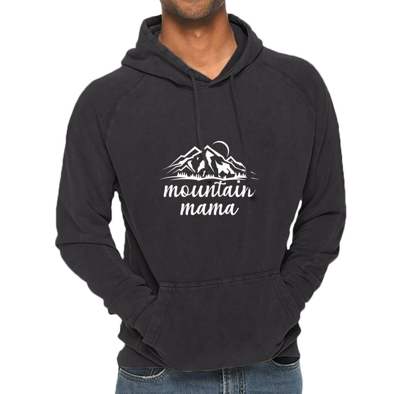 Mountain Mama Vintage Hoodie by acesenpaii | Artistshot