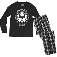 Gifts Idea Love Death My Favorite People Men's Long Sleeve Pajama Set | Artistshot