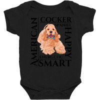 Cocker Spaniel T  Shirt Cocker Spaniel Dog Traits Gift T  Shirt Baby Bodysuit | Artistshot