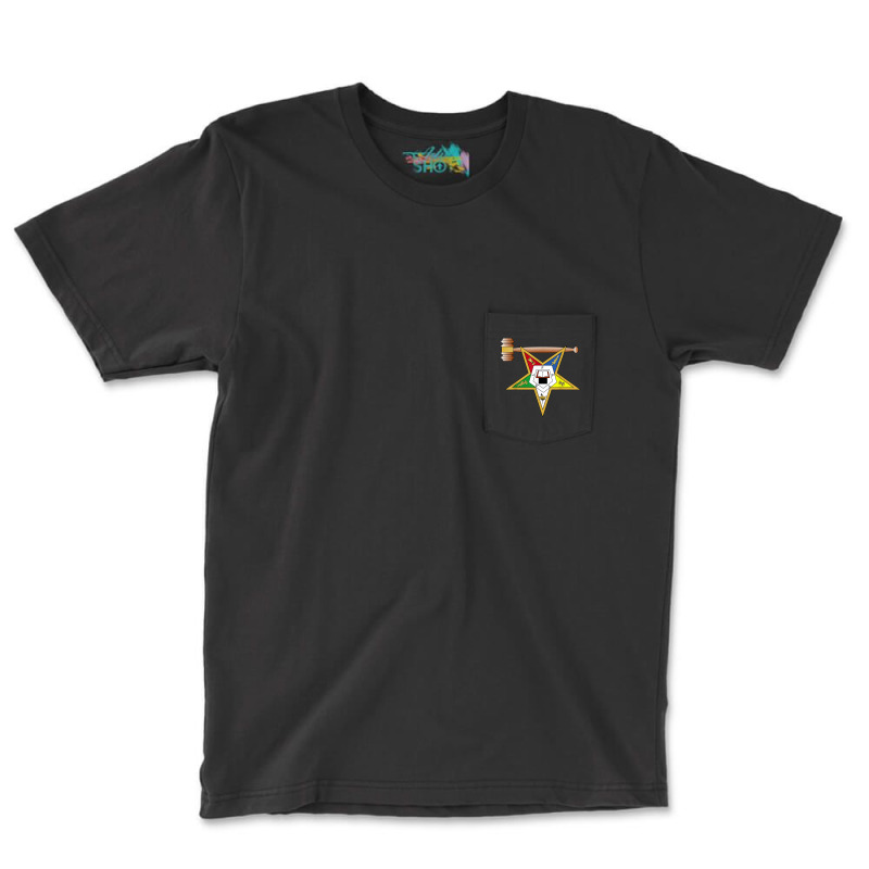 Worthy Matron Oes T Shirt Eastern Star Tee Sistar Pocket T-Shirt by klezgbnist | Artistshot