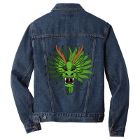 Music Retro Triforce Gift Men Men Denim Jacket | Artistshot