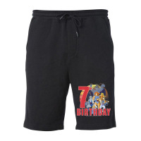 Kids Thundercats Happy 7th Birthday T Shirt Fleece Short | Artistshot