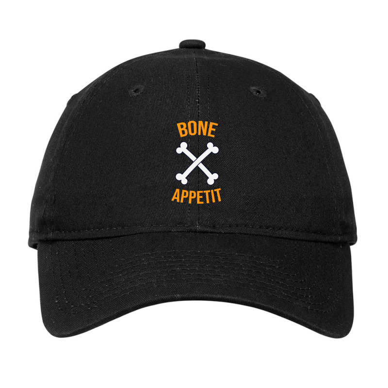 Bone Appetit, Halloween Adjustable Cap by satanarts | Artistshot