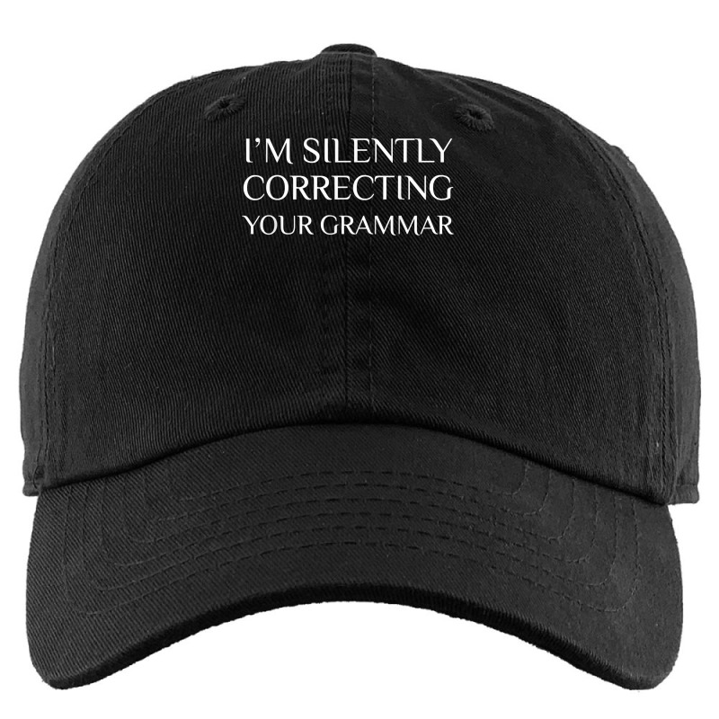 I'm Silently Correcting Your Grammar T Shirt Kids Cap by susanzqbraigu | Artistshot