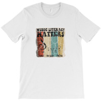 Music Literacy Matters I Like To Eat Puppies T-shirt | Artistshot