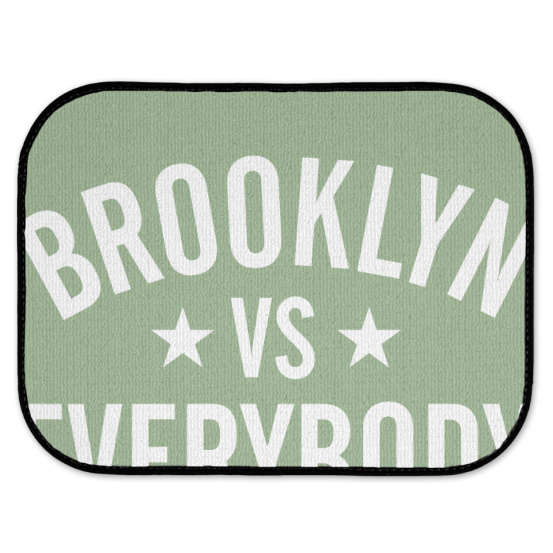 Brooklyn Vs. Everybody 2 Rear Car Mat | Artistshot