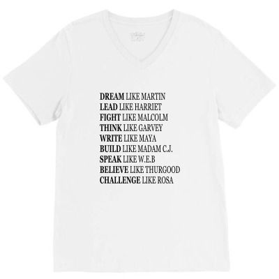 Black Lives Matter Shirt Black History Shirt Rosa Parks Shirt V-neck Tee Designed By Honeysuckle
