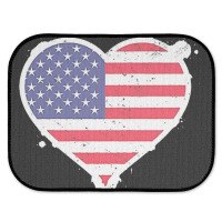 Usa Love Rear Car Mat | Artistshot