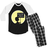 Sign Of The Times Men's 3/4 Sleeve Pajama Set | Artistshot