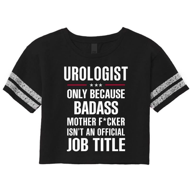 Gift For Badass Urologist Scorecard Crop Tee by thanchashop | Artistshot