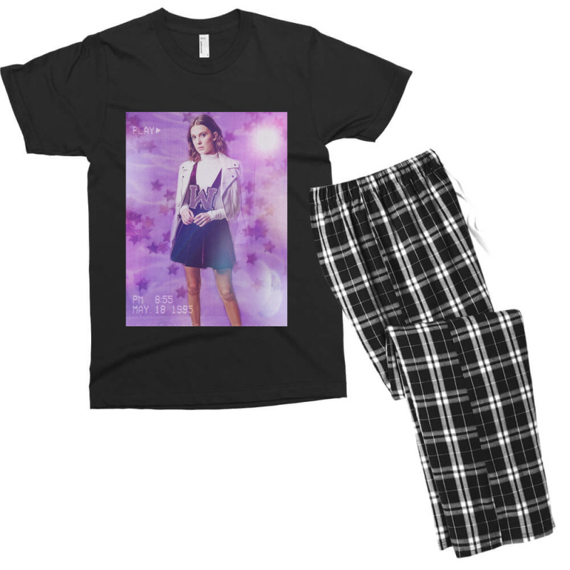 Music Vintage Retro Actress Pretty Men Women Men's T-shirt Pajama Set | Artistshot