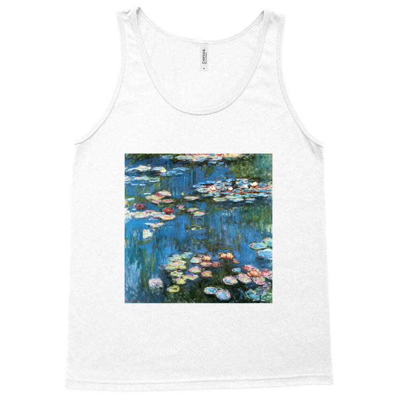 Waterlilies By Claude Monet Tank Top by acesenpaii | Artistshot