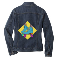 Patines  Roller Skates Ladies Denim Jacket | Artistshot