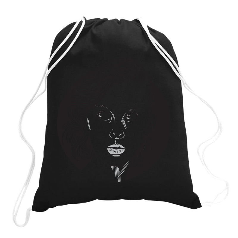 Vintage  Actress Pretty My Favorite People Drawstring Bags | Artistshot