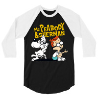 Day Gift Bullwinkle Funny Gift 3/4 Sleeve Shirt | Artistshot