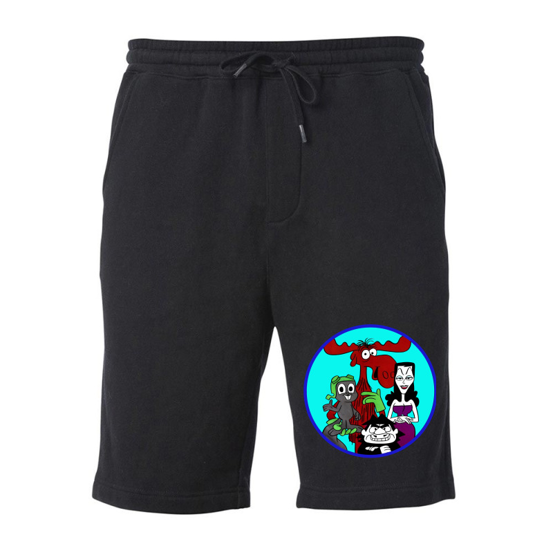 Day Gift Bullwinkle Mens My Favorite Fleece Short by ArtistAlijah | Artistshot