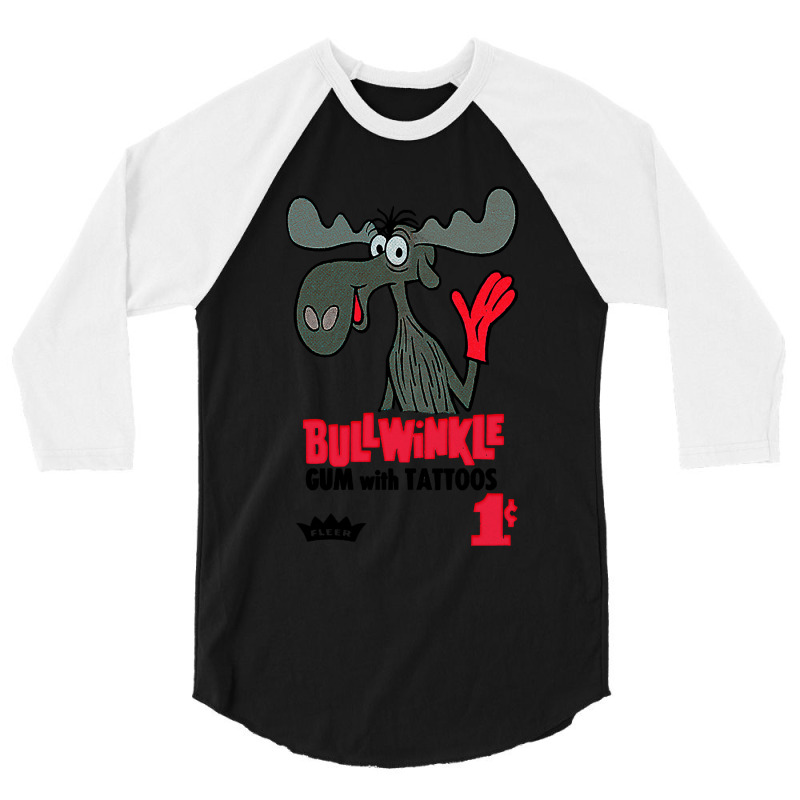 Gifts Idea Bullwinkle Mens Womens 3/4 Sleeve Shirt | Artistshot