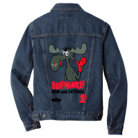 Gifts Idea Bullwinkle Mens Womens Men Denim Jacket | Artistshot