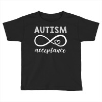 Red Instead Autism Shirt Autism Acceptance T Shirt Toddler T-shirt | Artistshot