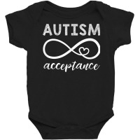 Red Instead Autism Shirt Autism Acceptance T Shirt Baby Bodysuit | Artistshot