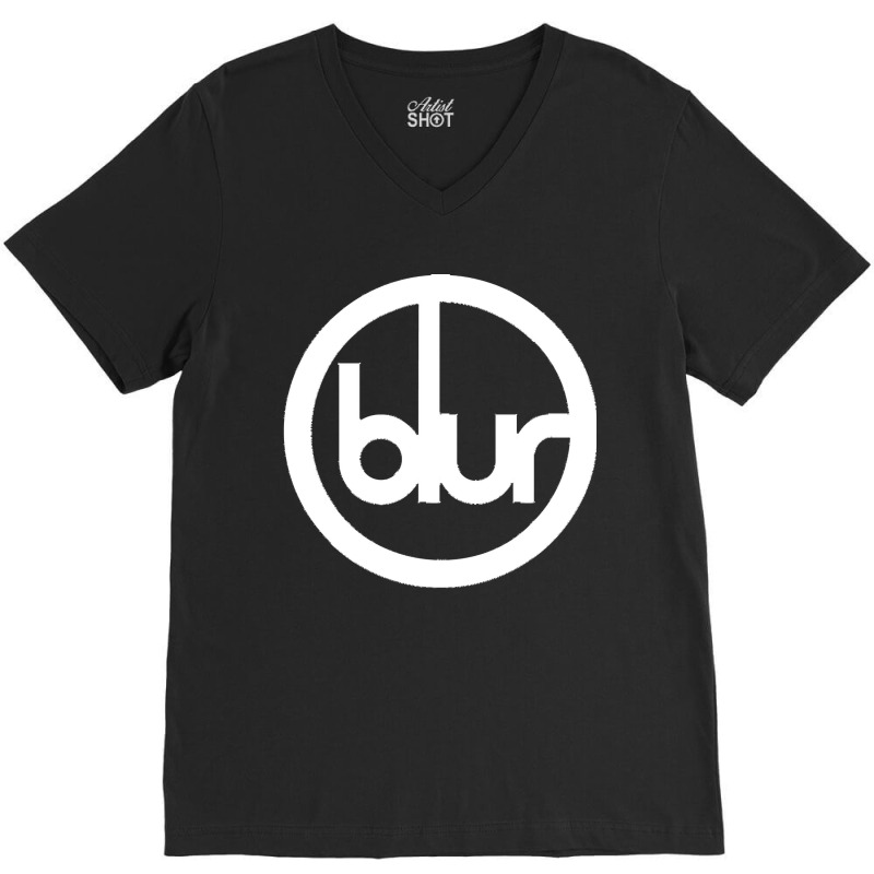 Best Britains Blurs Music V-neck Tee | Artistshot