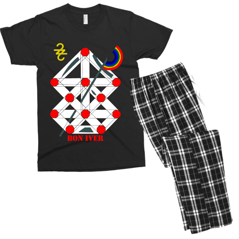 Lover Gift Justin Vernon Gifts Men Men's T-shirt Pajama Set | Artistshot